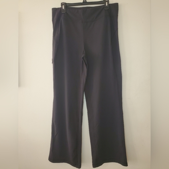 Womens Duluth Trading Co Wideleg Yoga Style Pants Size Large - Picture 1 of 15